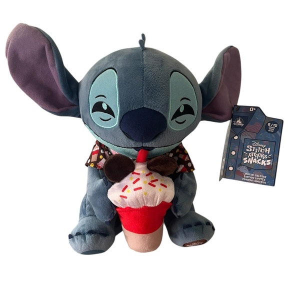 Disney Other - Stitch Attacks Snacks Plush – Limited Release. NWT
